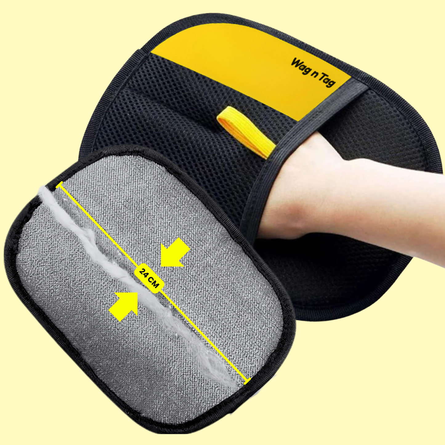 Wag N Tag Pet Hair Remover Gloves