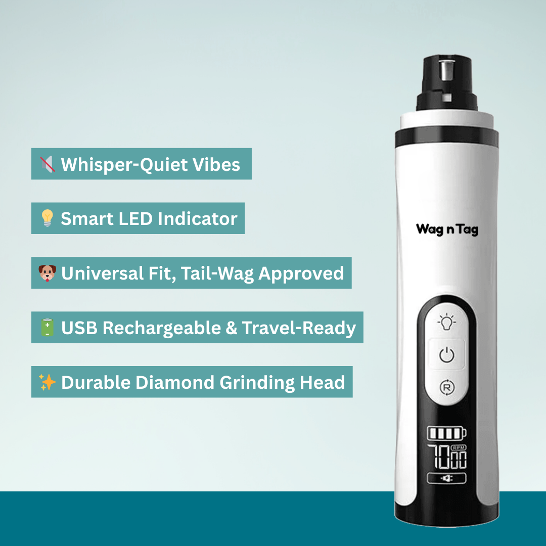 Wag N Tag Silent Pet Nail Grinder