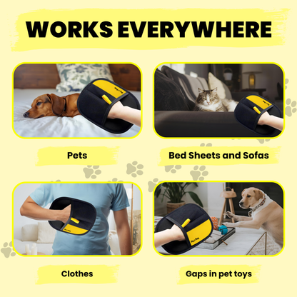 Wag N Tag Pet Hair Remover Gloves