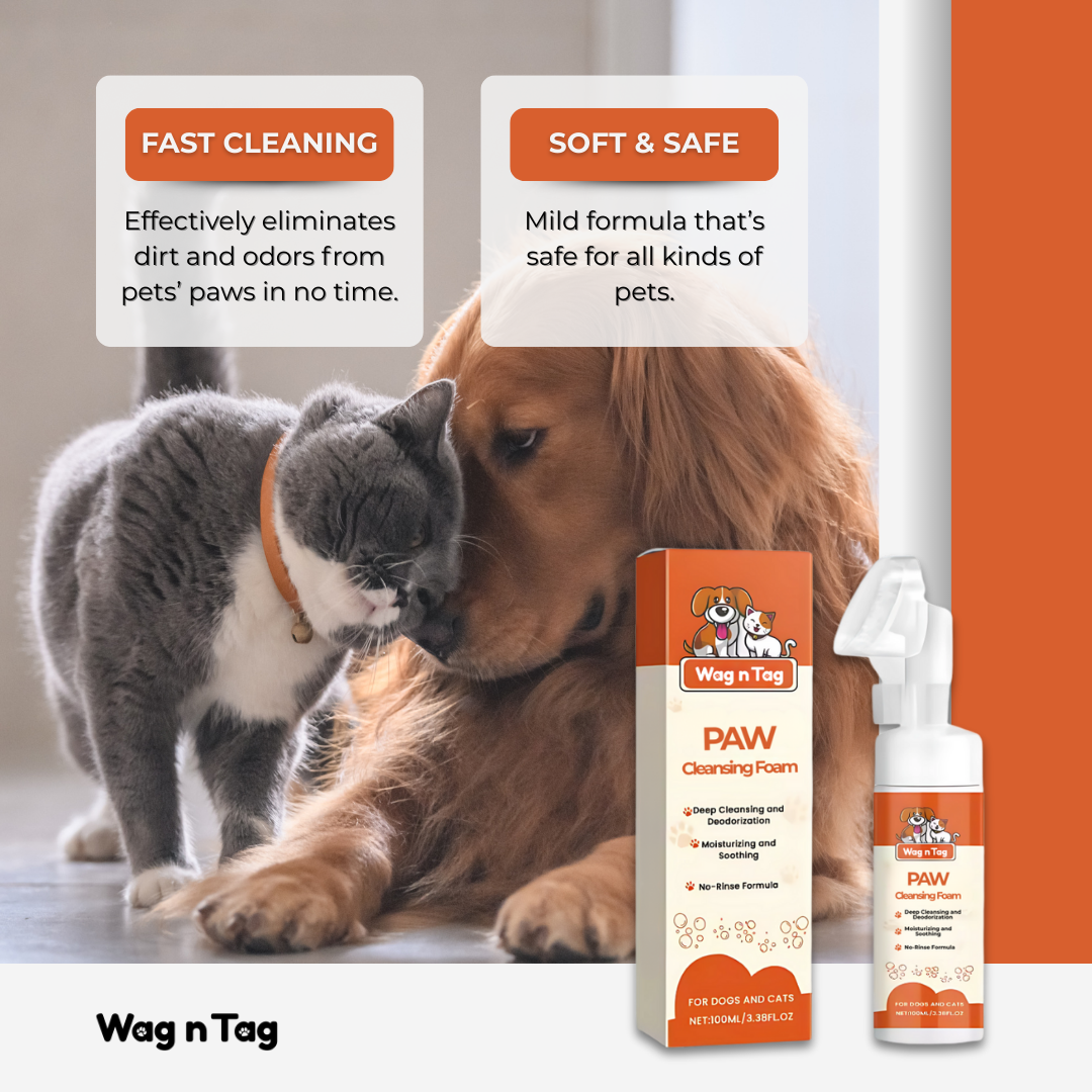 Wag N Tag Paw Cleansing Foam