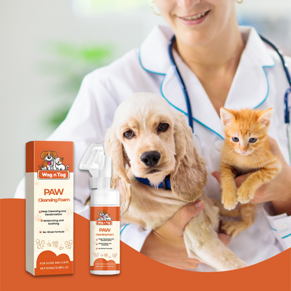 Wag N Tag Paw Cleansing Foam