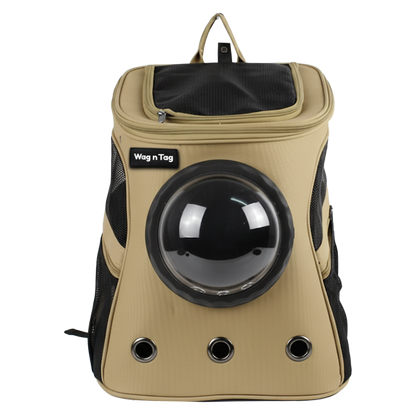Wag n Tag The Cat Capsule Travel Backpack | For Larger Cats