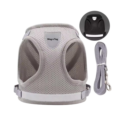 Wag n Tag "The Explorer" Escape-Proof Cat & Kitten Vest Harness and Leash