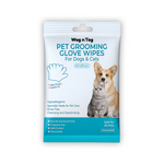 Wag n Tag Pet Grooming Glove Wipes