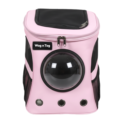 Wag n Tag The Cat Capsule Travel Backpack | For Larger Cats